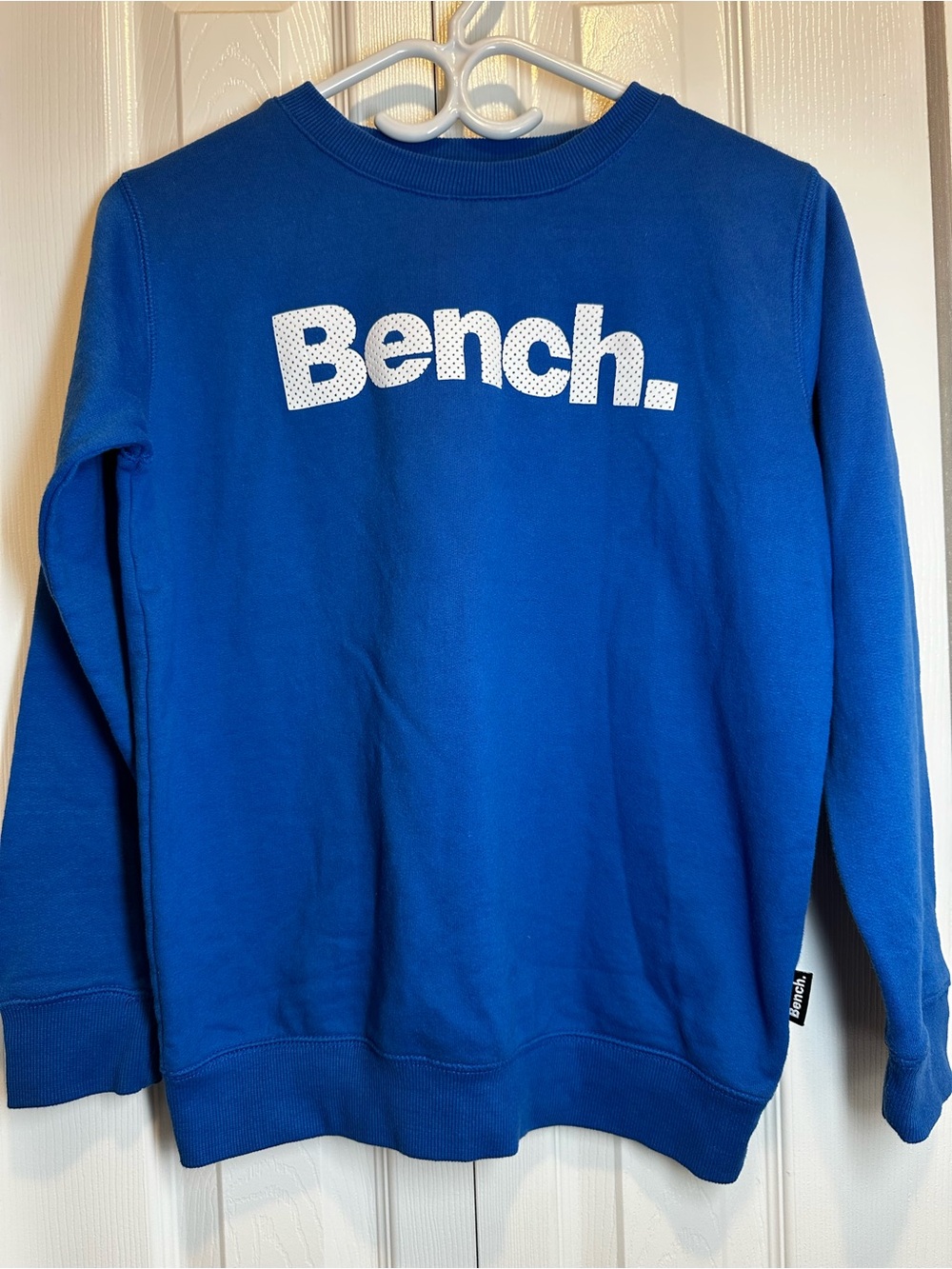 Bench Blue Crewneck Sweatshirt with White Logo size 11/12 #97